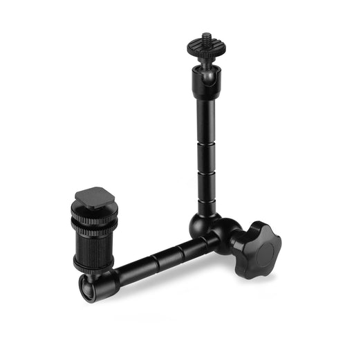 Proaim 11” Magic Arm with Cold Shoe Adapter for Light, Monitor, Camera & More
