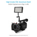 Proaim 11” Magic Arm with Cold Shoe Adapter for Light, Monitor, Camera & More
