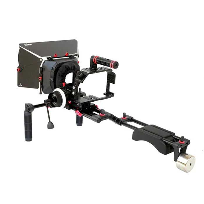 Filmcity Professional Camera Support Rig for Panasonic Lumix GH4/ GH3 and Sony A7/A7r/A7s cameras