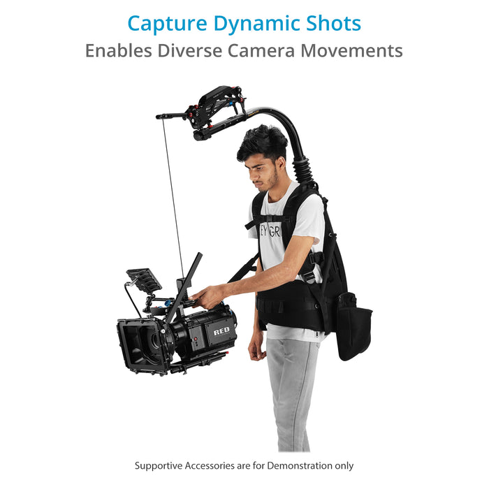 Flycam Flowline-X 850N Professional Support for Camera & Gimbals (2-17kg/4.4-37.4lb)