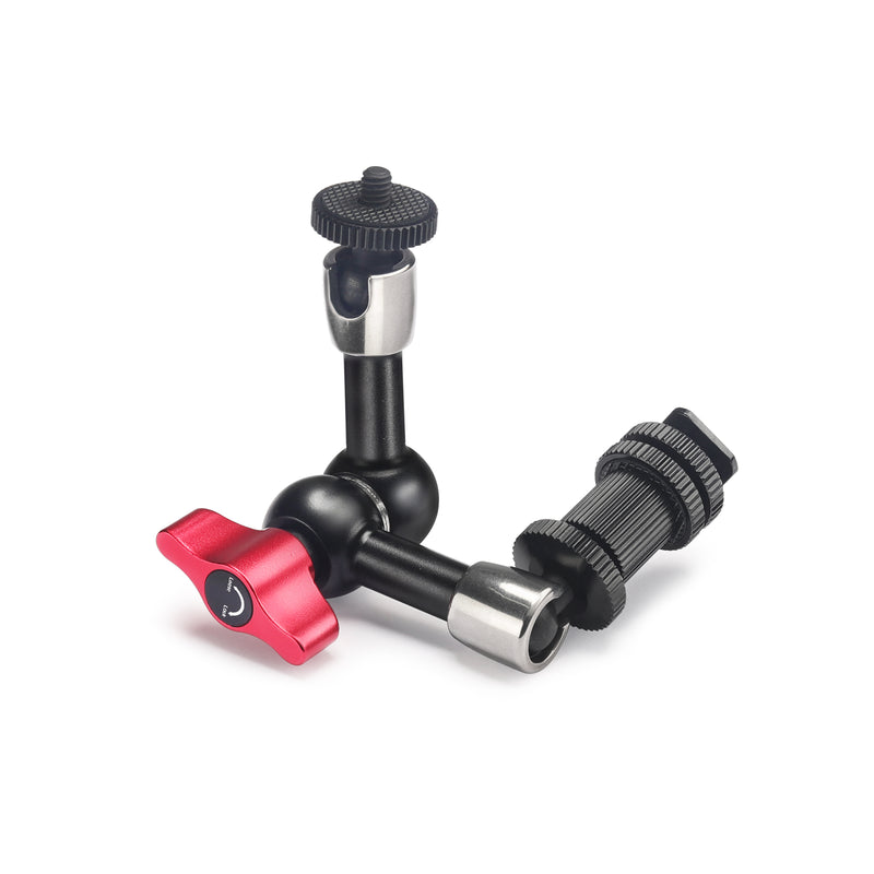 Flyfilms 7” Aluminum Magic Arm with Cold Shoe Adapter