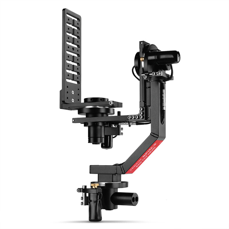 PROAIM Spin-3 (3-Axis) Motorized Pan Tilt Head for Camera Jib Crane, Payload- 15kg/33lb