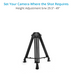 
Proaim 100mm Bowl Head Tripod Stand with Rubber Tripod Shoes | Payload - 80kg/176lb
