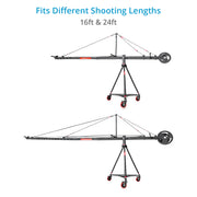 Proaim 24ft Camera Jib Crane Base Kit for Filmmakers & Production Units