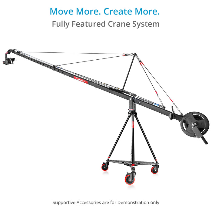 Proaim 24ft Camera Jib Crane Base Kit for Filmmakers & Production Units