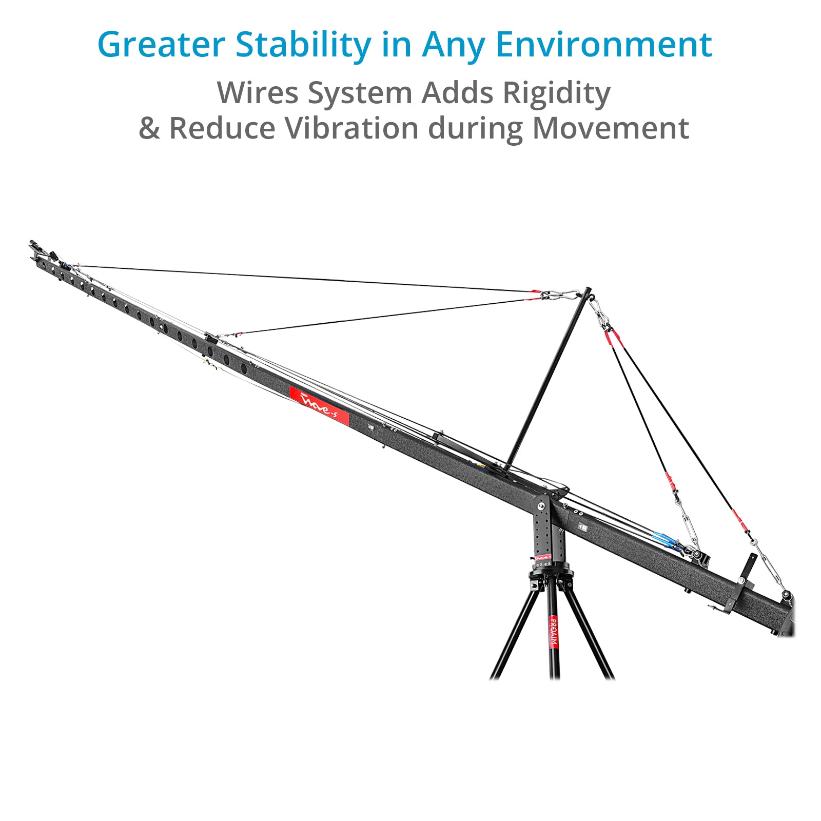 Proaim 24ft/7m Camera Crane for Film/Video Production