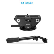 Proaim Rocker Camera Plate System with Flat Base Mount | Payload: 40kg/88lb