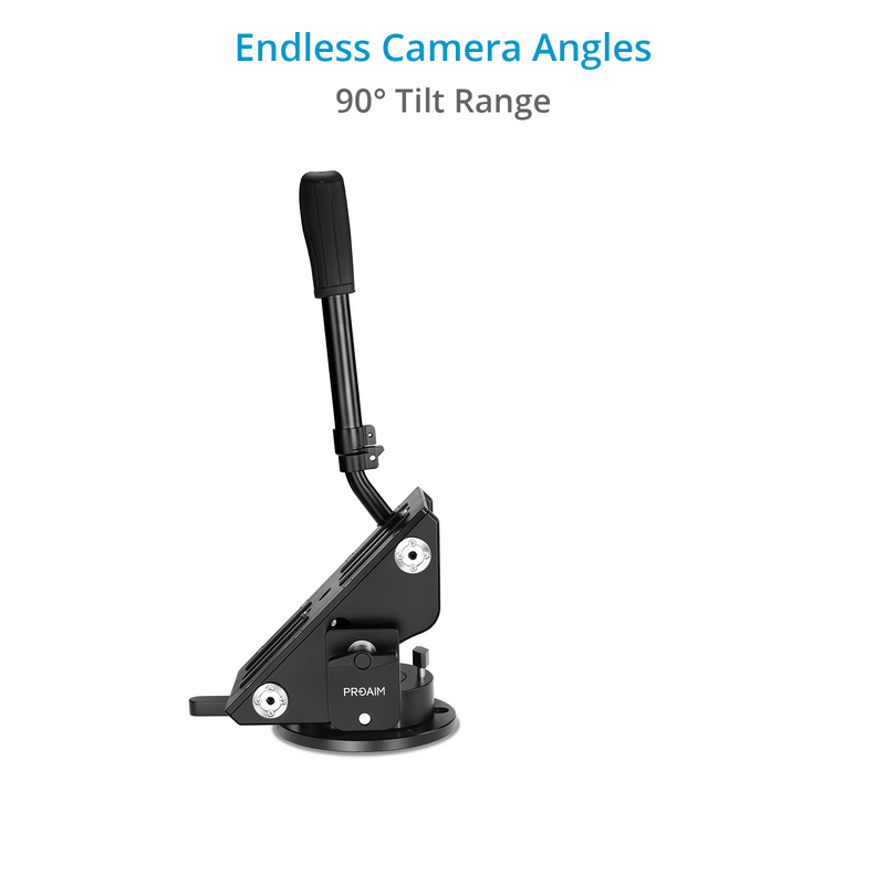 Proaim Rocker Camera Plate System with Flat Base Mount | Payload: 40kg/88lb