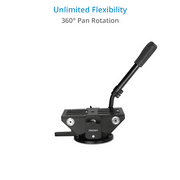 Proaim Rocker Camera Plate System with Flat Base Mount | Payload: 40kg/88lb