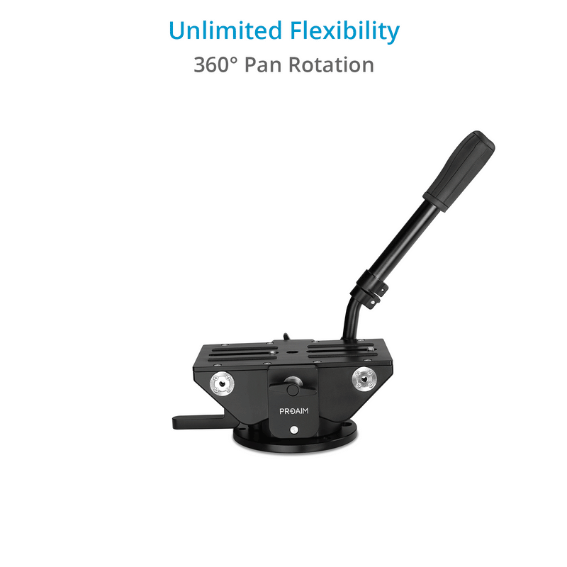 Proaim Rocker Camera Plate System with Flat Base Mount | Payload: 40kg/88lb