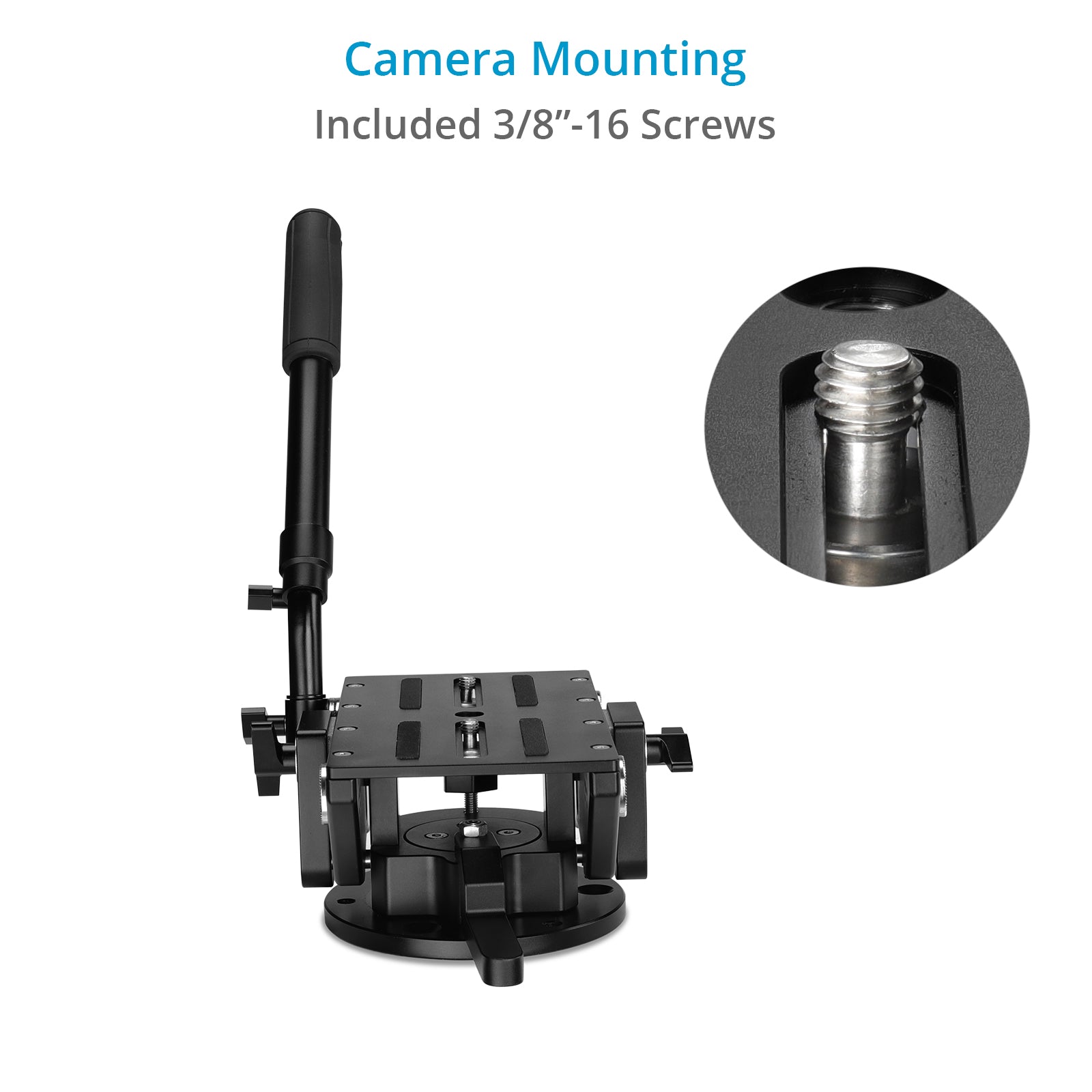 Proaim Rocker Camera Plate System with Euro/Elemac Base Mount | Payload ...
