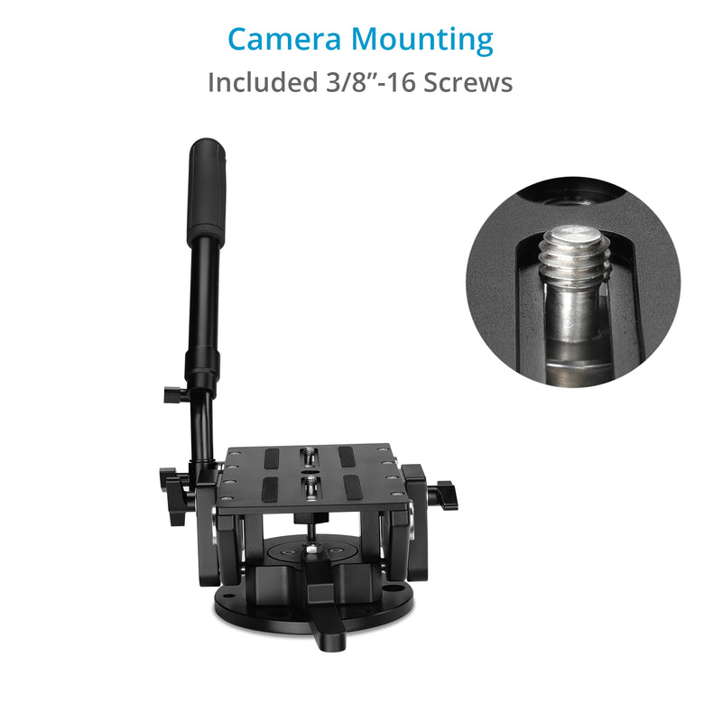Proaim Rocker Camera Plate System with Flat Base Mount | Payload: 40kg/88lb