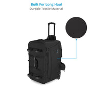 Proaim Cine Cube Mobile Audio Workstation Bag | Trolley System with Outdoor Wheels