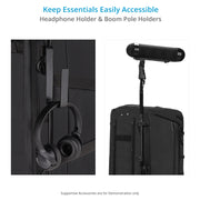 Proaim Cine Cube Mobile Audio Workstation Bag | Trolley System with Outdoor Wheels