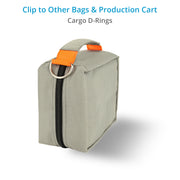 Proaim Cube Monitor Bag (Grey) for 5 to 7" Camera LCD Monitors &amp; Small Accessories