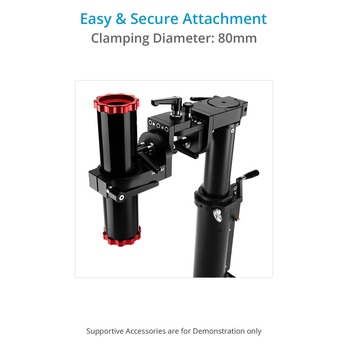 Proaim Flexi Euro/Elemac 360&deg; Rig | 3-Axis Offset Bracket for Video Camera Setups