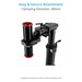 Proaim Flexi Euro/Elemac 360&deg; Rig | 3-Axis Offset Bracket for Video Camera Setups