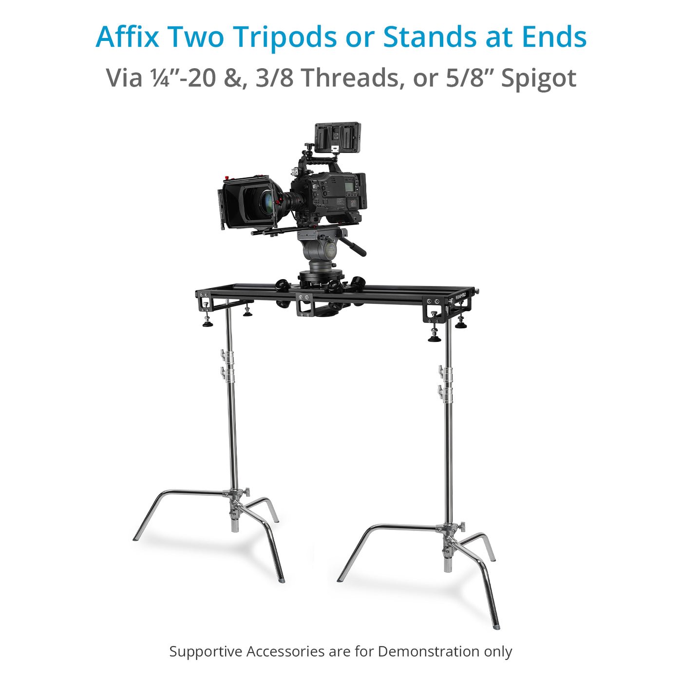 Proaim Flo Professional 4ft Video Camera Slider for Videomakers ...