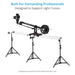 Proaim Fusion Video/Film Camera Dolly Slider with Track Ends+ Bag Packing