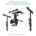 Proaim Fusion Video/Film Camera Dolly Slider with Track Ends+ Bag Packing