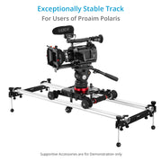 Proaim 8ft Track Aluminum Pipe Kit for Polaris, Fusion & Breeza Camera Dolly