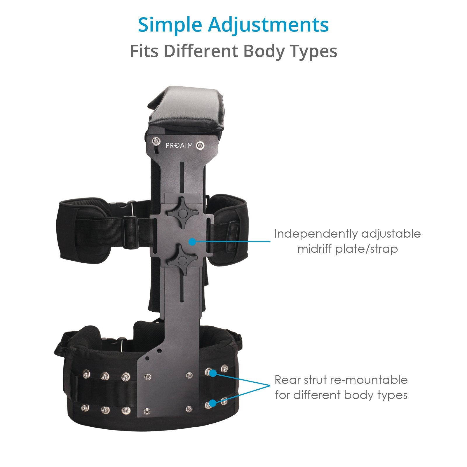 Proaim Gladiator Ergonomic Body Support Camera Rig — Flyfilms