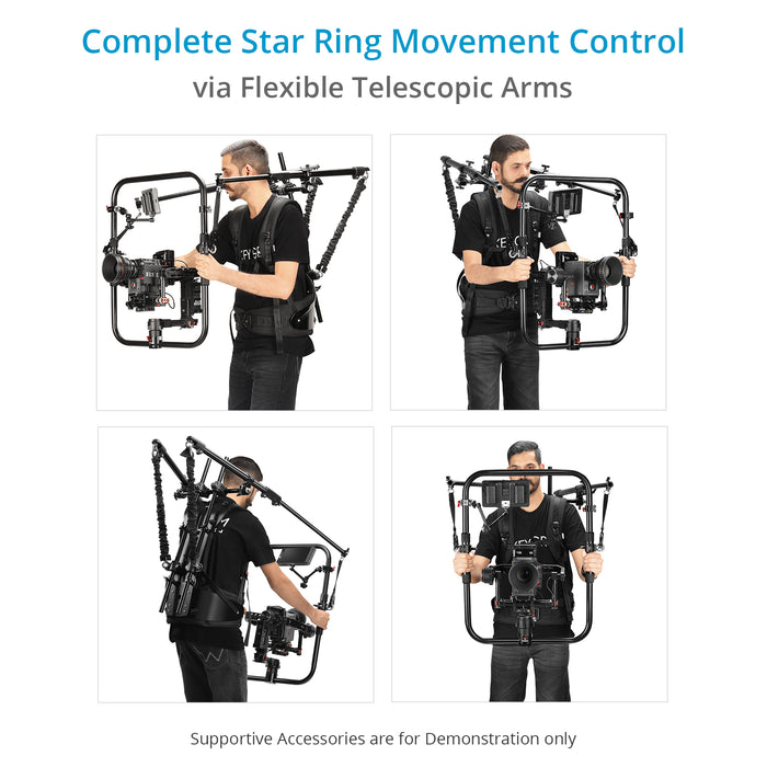 Proaim Hawk Lite Body Support Stabilizing Vest Rig for Camera Gimbals