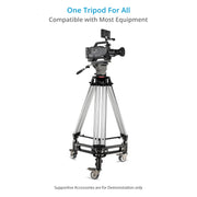 Proaim Heavy-Duty 150mm Tripod Stand with Spreader | Payload - 250kg / 551lb