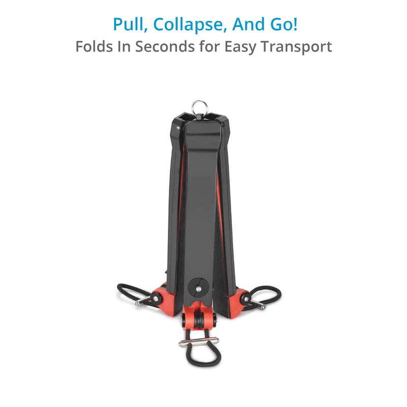 Proaim Heavy-Duty Ground Spreader V1 for Twin Spiked Feet Camera Tripods