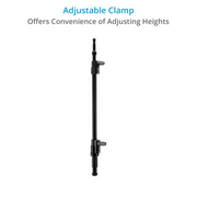 Proaim Heavy-Duty Telescopic Mast w 5/8" Baby Pin for Proaim Soundchief Cart