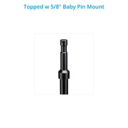 Proaim Heavy-Duty Telescopic Mast w 5/8" Baby Pin for Proaim Soundchief Cart
