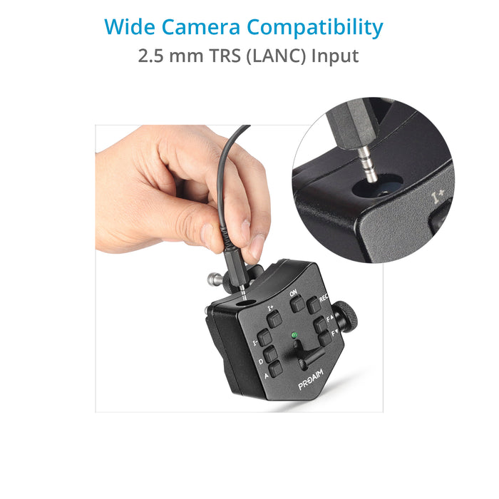 Proaim Lanc Zoom Controller with Iris /Focus/Zoom Speed Control