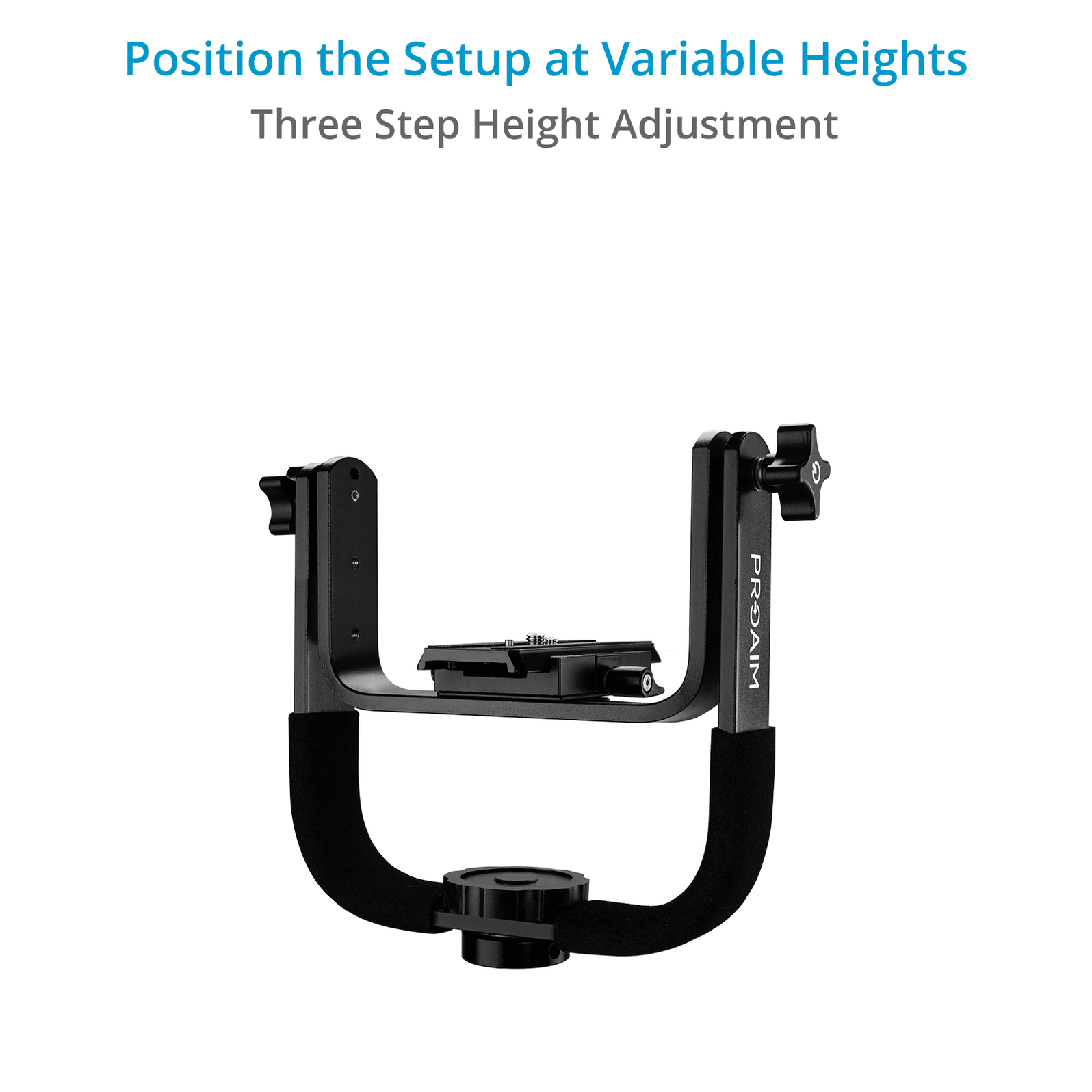 Proaim Lensly Heavy Telephoto Lens Support with Camera Quick Release