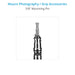 Proaim Low Ninja Baby 5/8” Double Riser Stand for Lights & Studio Photography | Height: 1.8 -3.3 Feet