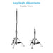 Proaim Low Ninja Baby 5/8” Double Riser Stand for Lights & Studio Photography | Height: 1.8 -3.3 Feet