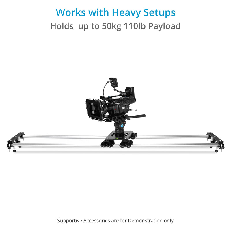 Proaim 8ft Track Aluminum Pipe Kit for Polaris, Fusion & Breeza Camera Dolly