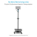 Proaim Professional Speech Teleprompter | Fits up to 13” Tablets & 17” Monitors