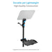Proaim Professional Speech Teleprompter | Fits up to 13” Tablets & 17” Monitors