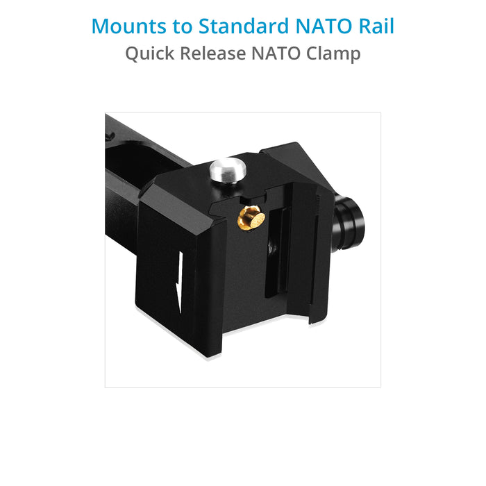 Proaim SnapRig NATO Monitor Mount for DJI RS 2 / RSC 2 / RS 3 / RS 3 & RS 4 Pro Camera Gimbals. NMH249