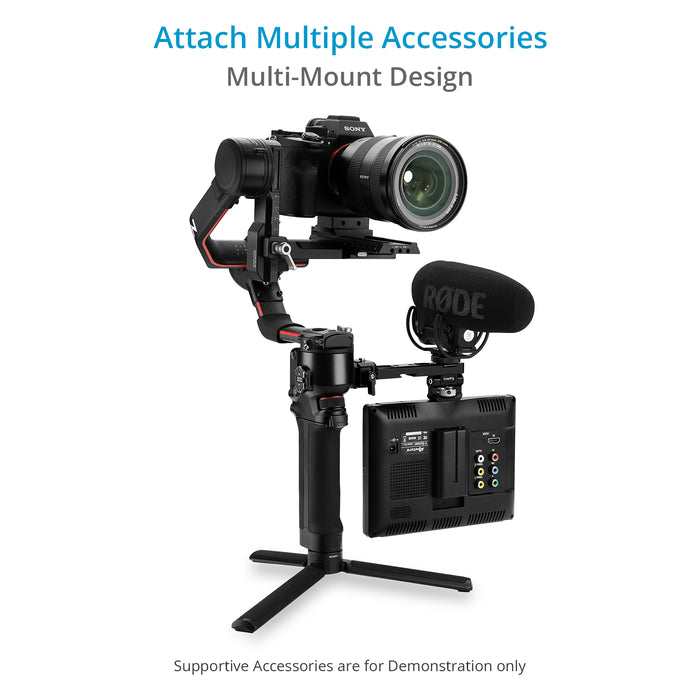 Proaim SnapRig NATO Monitor Mount for DJI RS 2 / RSC 2 / RS 3 / RS 3 & RS 4 Pro Camera Gimbals. NMH249