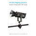 Proaim Snaprig Universal Clamp with 3/8″-16 Threaded Stud| Fits 60mm Speed Rails/Scaffold Tubes