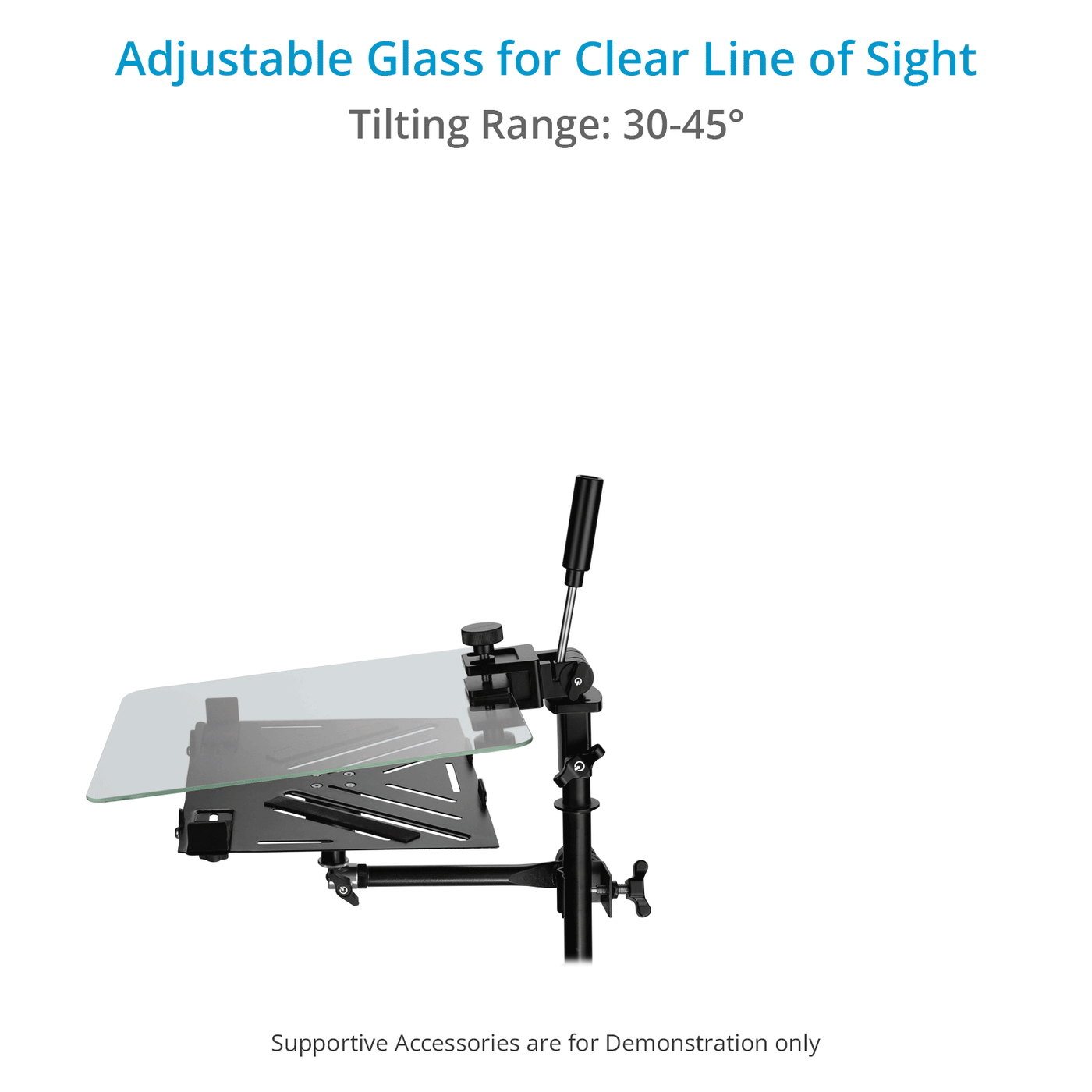 Proaim Speechify Presidential Teleprompter Fits 10″ to 24″ Tablets