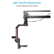 Proaim Sr. Pan Tilt Head for Camera Jib Crane, Payload - 7.5kg/16.5lb