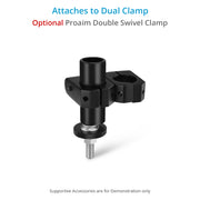 Proaim Stub Car/Vehicle Mount for Camera Rigging | For &oslash;42mm &amp; &oslash;48mm Speed Rails