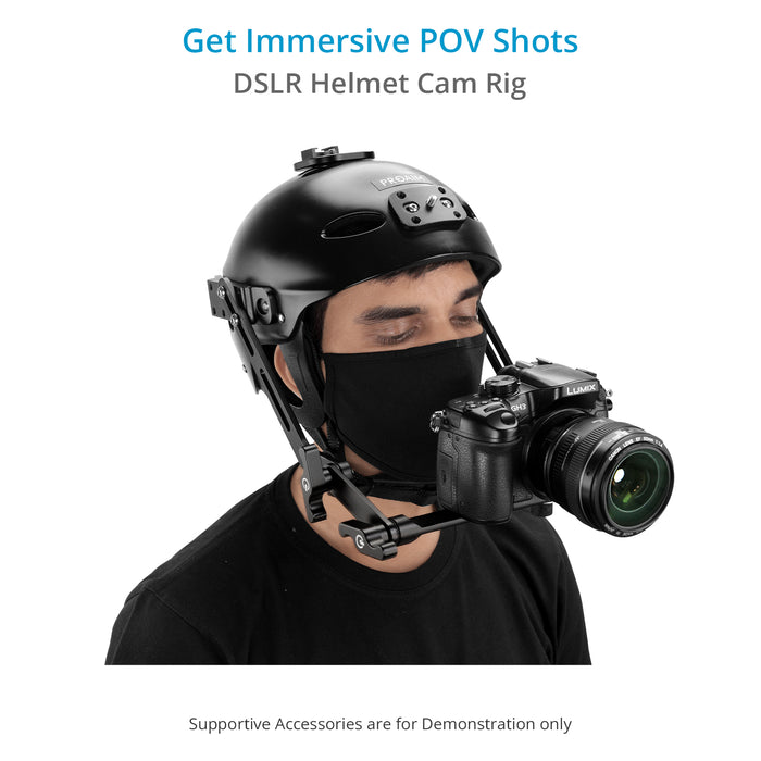 Helmet Rig Flashlight Proaim Surfer Helmet Rig for DSLR Camera / Smartphone | For Film ...
