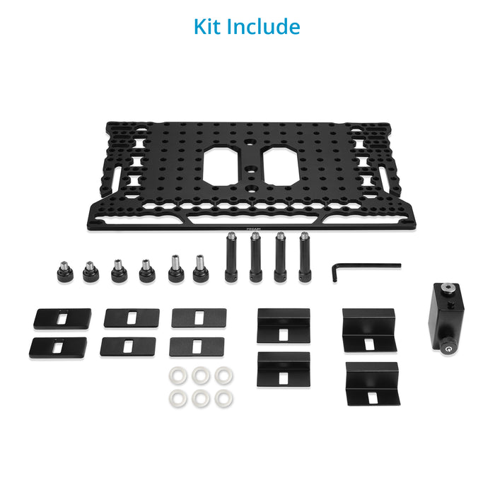 Proaim Universal Plus Laptop Workstation Platform w Cable Management Slots - B Stock