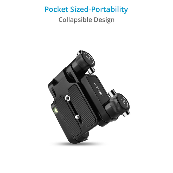 Proaim Z-Tilt Camera Head (Pan-Tilt) | 6.8kg/15lb Payload