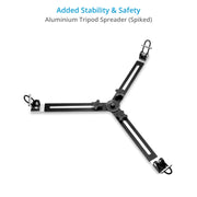 Proaim Heavy-Duty 150mm Tripod Stand with Spreader | Payload - 250kg / 551lb