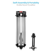 Proaim Heavy-Duty 150mm Tripod Stand with Spreader | Payload - 250kg / 551lb