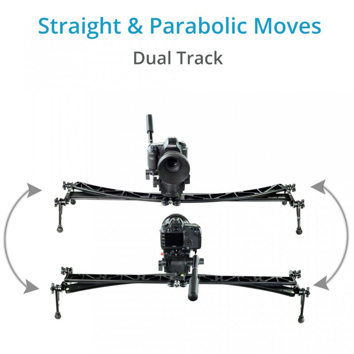 Proaim 2ft Curve-N-Line  Video Camera Slider with  Motion Control System